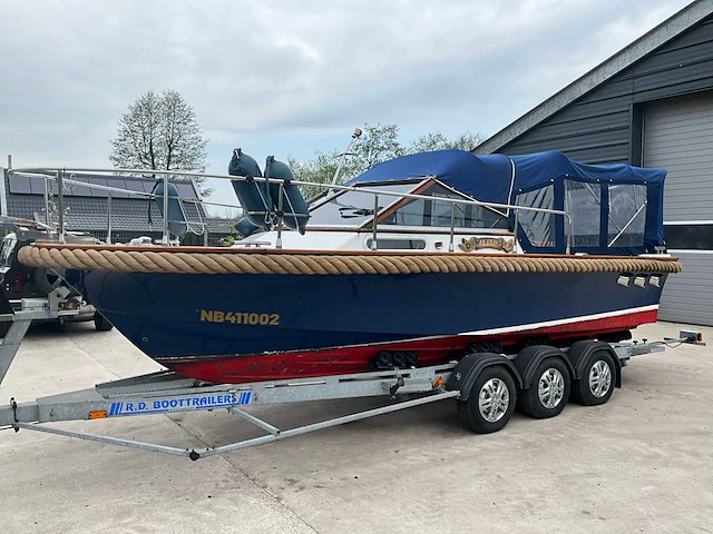 Windy dc28 sloep met 3-assig boottrailer - afbeelding 34 van  51