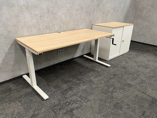 Wini - slingerbureau 160x80 met kast - afbeelding 7 van  14