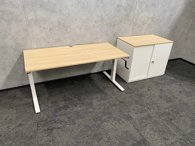 Wini - slingerbureau 160x80 met kast - afbeelding 8 van  14