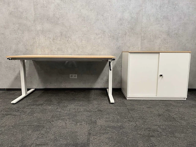 Wini - slingerbureau 160x80 met kast - afbeelding 9 van  14