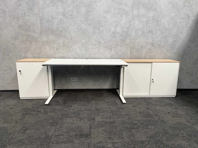 Wini - slingerbureau 160x80 met kasten - afbeelding 7 van  14
