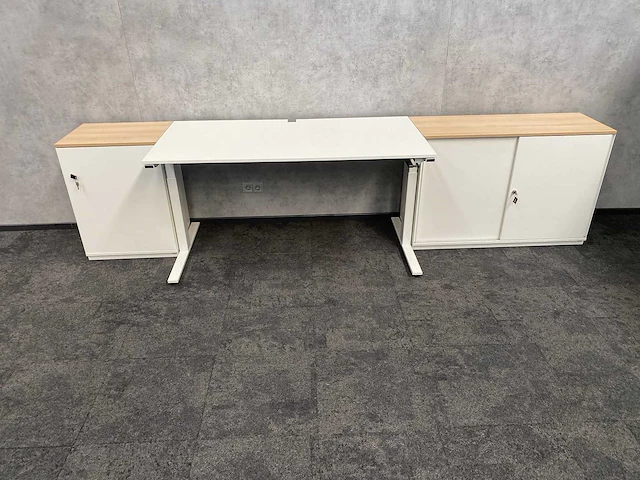Wini - slingerbureau 160x80 met kasten - afbeelding 9 van  14