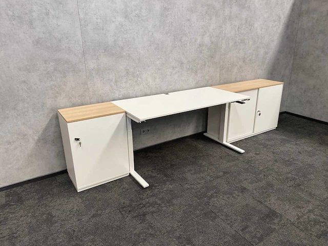 Wini - slingerbureau 160x80 met kasten - afbeelding 10 van  14