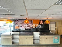 Winkel toonbank met achterwand - afbeelding 7 van  14