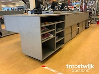 Winkelbalie / snijtafel - 500cm. (c) - afbeelding 2 van  8