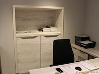Winkelinrichting werkplek met kastruimte - afbeelding 6 van  9