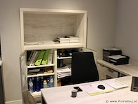 Winkelinrichting werkplek met kastruimte - afbeelding 7 van  9