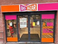 Winkelinventaris en voorraad big bazar locatie 1860, oude nering 3 in drachten