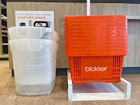 Winkelmand (11x) inclusief standaard en 2 easyshoppers - afbeelding 2 van  5