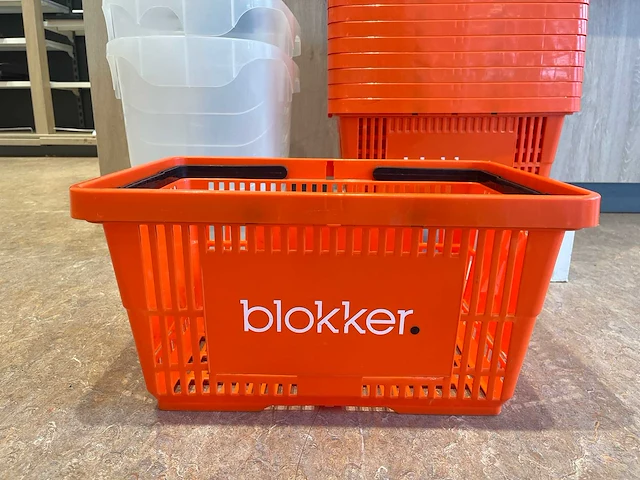 Winkelmand (11x) inclusief standaard en 2 easyshoppers - afbeelding 5 van  5