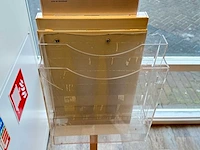 Winkelmand (8x) inclusief metalen standaard - afbeelding 3 van  4