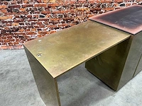Winkelmeubel met messing bekleed - afbeelding 4 van  5