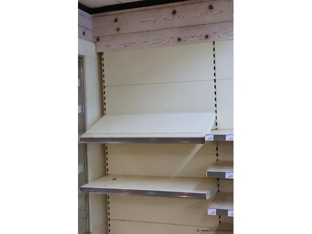 Winkelstelling - 14mtr (l) x 50-60cm (b) x 205cm (h) - afbeelding 4 van  5
