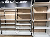 Winkelstelling met achterwand, 11 meter - afbeelding 7 van  11