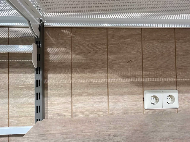 Winkelstelling met achterwand, 11 meter - afbeelding 8 van  11