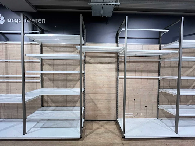 Winkelstelling met achterwand, 11 meter - afbeelding 11 van  11