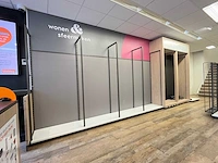 Winkelstelling met achterwand, 15 meter - afbeelding 1 van  7