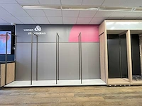 Winkelstelling met achterwand, 15 meter - afbeelding 2 van  7