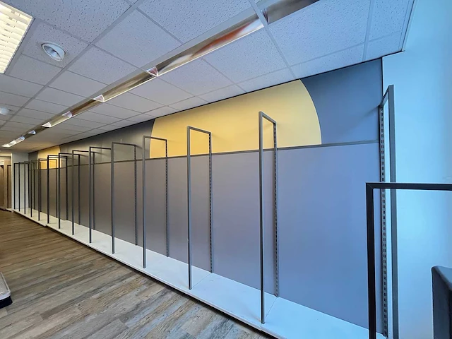 Winkelstelling met achterwand, 18 meter - afbeelding 6 van  6