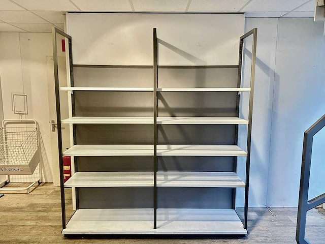 Winkelstelling met achterwand, 2 meter - afbeelding 1 van  4