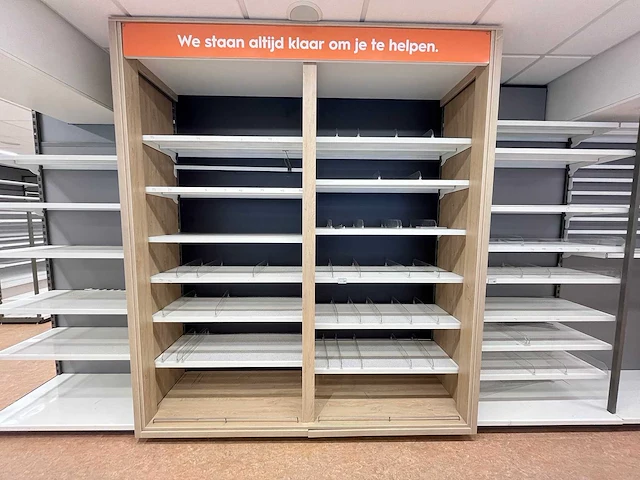 Winkelstelling met achterwand, 5 meter - afbeelding 4 van  11