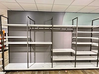 Winkelstelling met achterwand, 7 meter - afbeelding 2 van  5