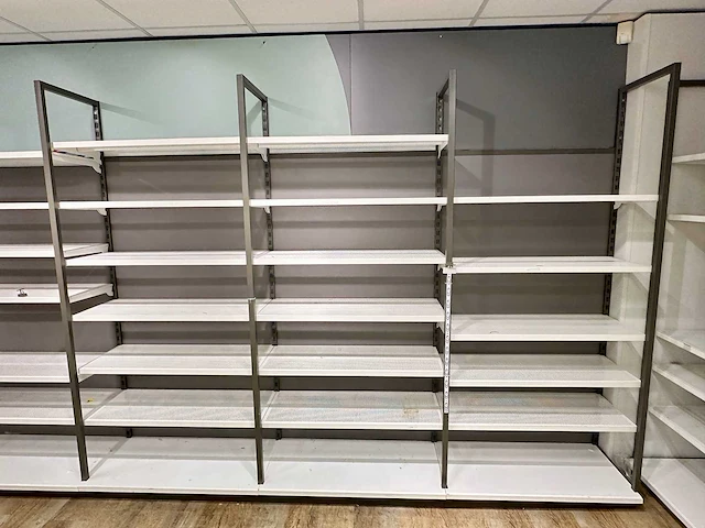 Winkelstelling met achterwand, 7 meter - afbeelding 3 van  5