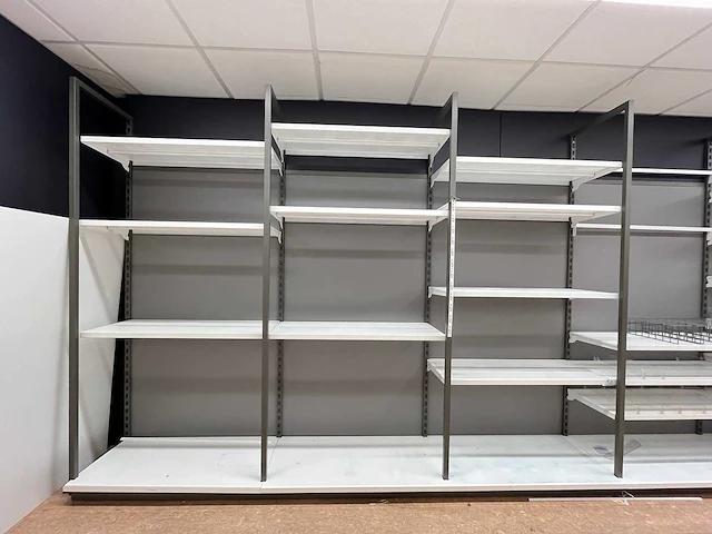 Winkelstelling met achterwand, 7 meter - afbeelding 6 van  11