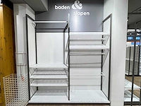 Winkelstelling met achterwand, 8 meter (3 secties) - afbeelding 3 van  9