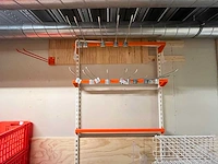 Winkelstelling met achterwand, 8 meter in 3 secties - afbeelding 2 van  11