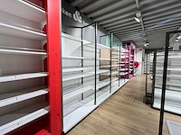 Winkelstelling met achterwand, 8 meter in 3 secties - afbeelding 4 van  11