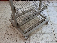 Winkelstelling op wielen - 55x45x195cm - afbeelding 3 van  3