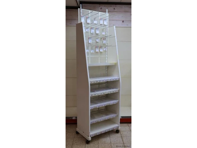Winkelstelling, verrijdbaar - 65x40x215cm - afbeelding 1 van  3