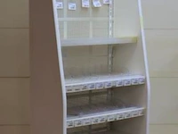 Winkelstelling, verrijdbaar - 65x40x215cm - afbeelding 1 van  3
