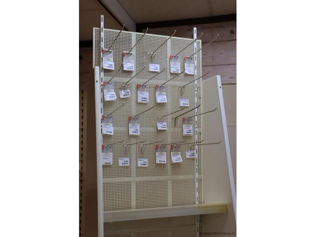 Winkelstelling, verrijdbaar - 65x40x215cm - afbeelding 2 van  3