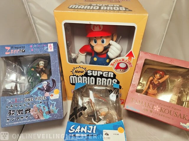 Winkelvoorraad manga, animé, dragonball, one piece, figurines, kaarten etc... - afbeelding 1 van  22