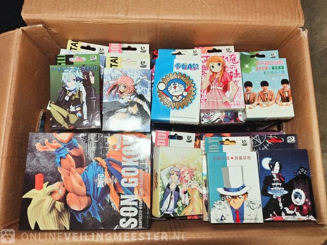Winkelvoorraad manga, animé, dragonball, one piece, figurines, kaarten etc... - afbeelding 14 van  22