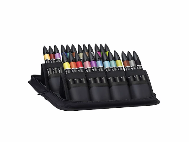 Winsor & newton "promarker marker kit assorti kleuren pak van 24 - afbeelding 3 van  5