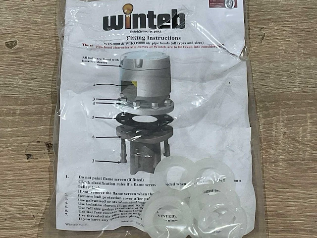 Winteb win2000 lucht pijp kop - afbeelding 2 van  10