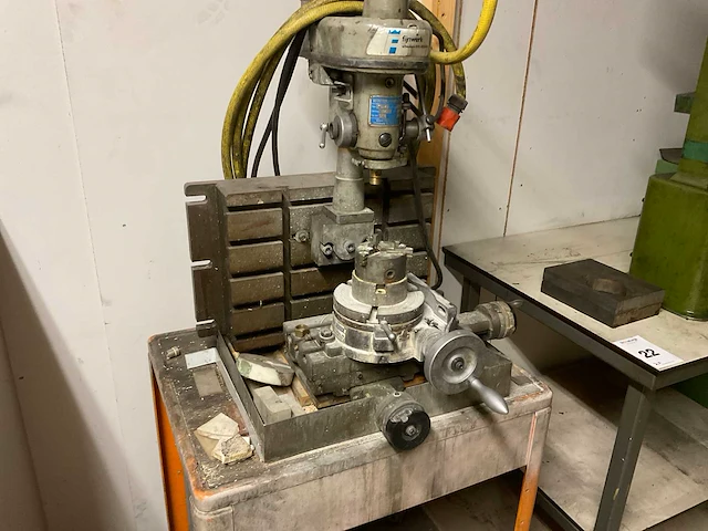 Winter, fontijne tb4 tafelboormachine en -pers - afbeelding 5 van  11