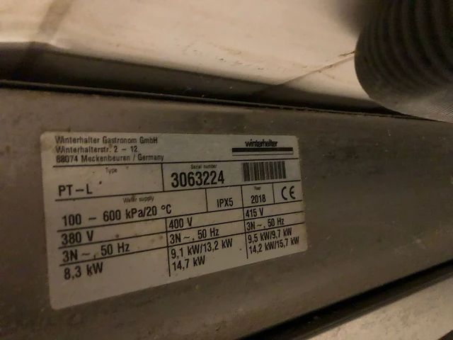 Winterhalter - pt-l energyplus - korvenvaatwasmachine - afbeelding 3 van  11