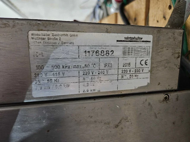 Winterhalter - uc-l - korvenvaatwasmachine - afbeelding 5 van  5