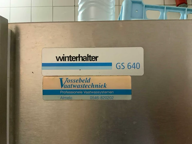 Winterhalter gs 640 rvs gereedschapwasmachine - afbeelding 5 van  6