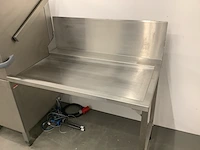 Winterhalter pt-m korvenvaatwasmachine met aan- en afvoertafel - afbeelding 3 van  17