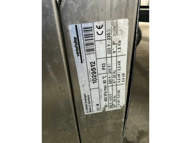 Winterhalter uc-m vaatwasmachine - afbeelding 7 van  7