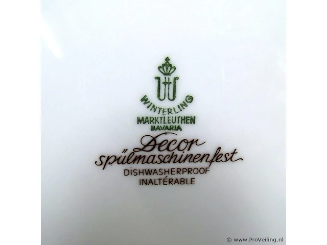 Winterling marktleuthen bavaria serviesdelen - afbeelding 5 van  5