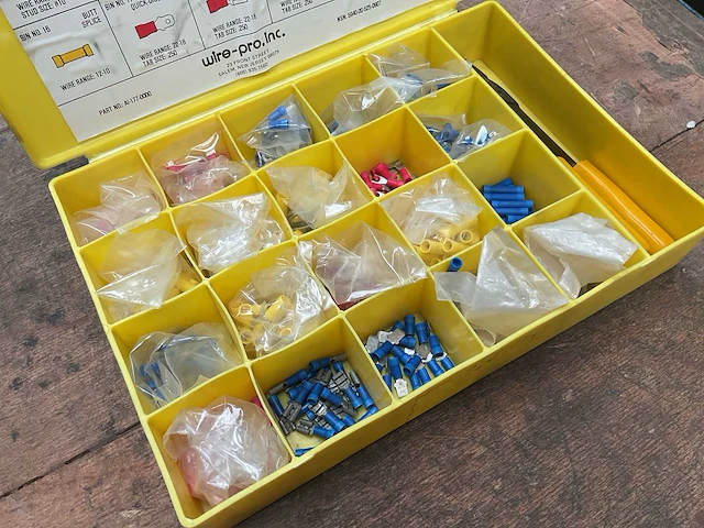 Wire-pro.inc. wire terminal kit - afbeelding 1 van  5