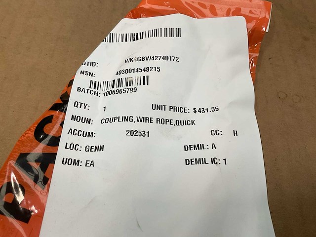 Wire rope coupling - afbeelding 5 van  5