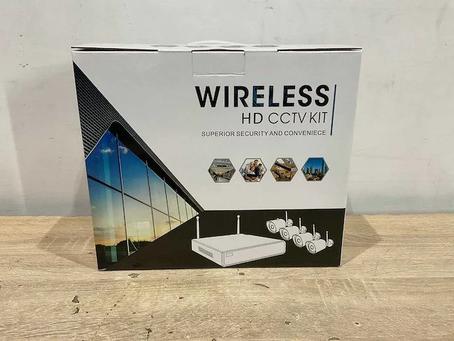 Wirelesse hd cctv kit beveiligingscamera - afbeelding 7 van  8