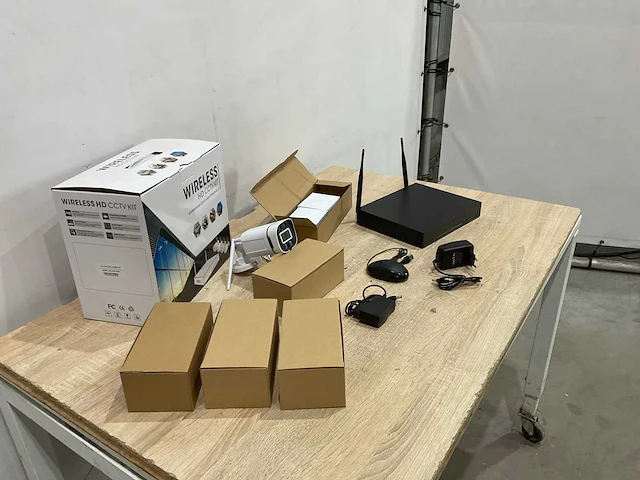 Wirelesse hd cctv kit beveiligingscamera - afbeelding 2 van  8